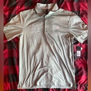NWT Adidas VIVA golf polo